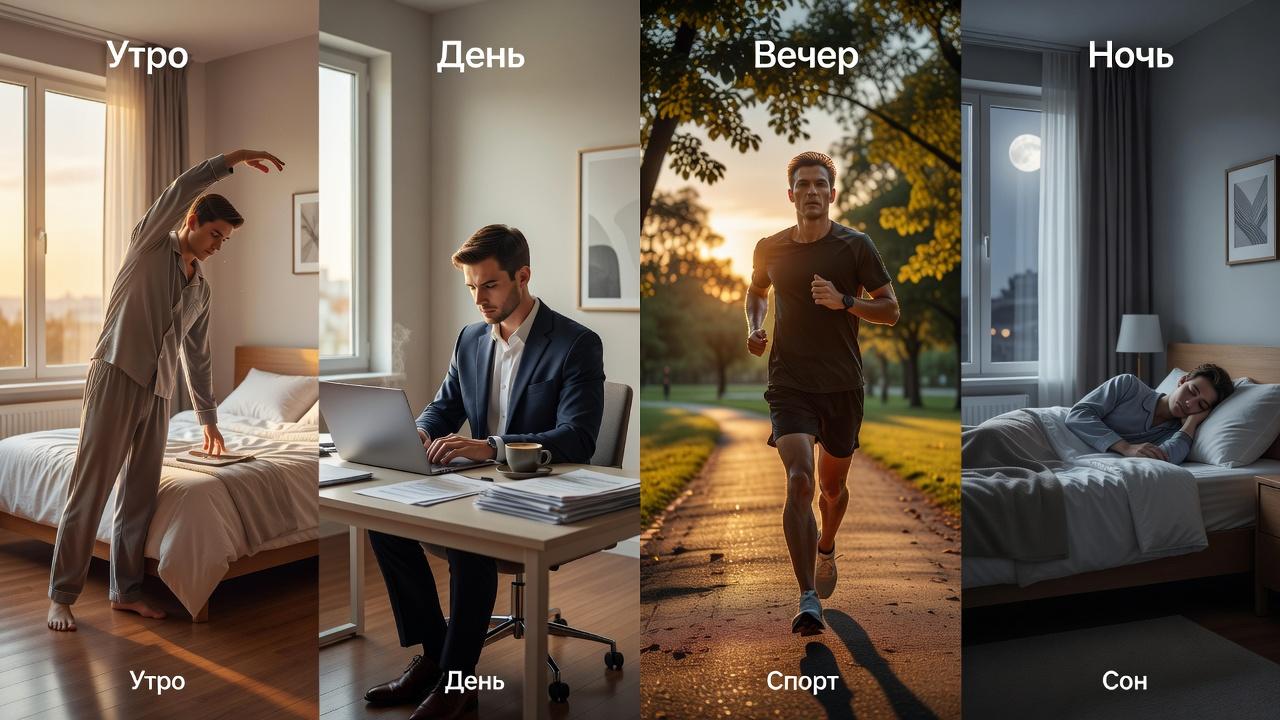 Как выстроить день так, чтобы хватало сил на главное